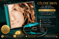 Céline Dion – All the Way… A Decade of Song 1999 európai Columbia CD, 16 szám