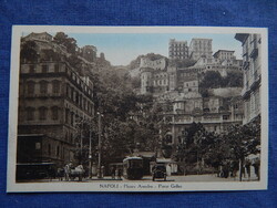 Képeslap: Napoli .Piazza Amedeo - Parco Grifeo