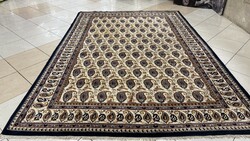 4138 ÁLOMSZÉP INDIAI Boteh kézi csomó gyapjú szőnyeg 200X300CM