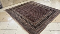 4137 KIÁRUSÍTÁS Pakisztáni Bokhara kézi gyapjú perzsa Szőnyeg 250X240CM