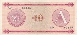 10   Peso   Kuba  A képen látható állapotban