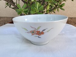 Alföldi porcelán_színes hajnalkás müzlis tál