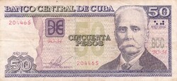 50  Peso  2016  Kuba A képen látható állapotban