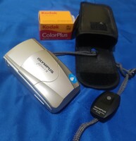 Olympus MJU II fényképezőgép+távirányító