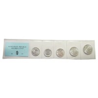 Hungary, Foil Circulation Set 1991 Aluminum