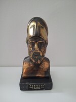 Pericles Bust, Framed Bust Sculpture, 14 cm