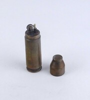 2B199 Antik réz töltényhüvely benzines öngyújtó 9.7 cm