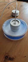 Belux Fokus design blue, aluminum lamp.