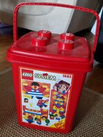 Retro LEGO System 1885 üres tárolóvödör (1992) – Szép állapotban!