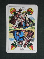 Kártyanaptár,Oázis üdítőital,Szolnok élelmiszer vállalat,grafikai, 1979   (8)