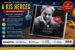 Saint-Exupéry: A kis herceg MP3 hangoskönyv – Bálint András, 2015 – bontatlan
