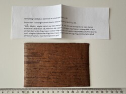 -AX787- 1917 nyírfakéreg tábori levél tiszti levelezés főhadnagy olasz front Feldpost 399 fotó
