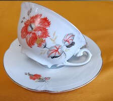 Vintage Drasche porcelán teáscsésze plusz alj