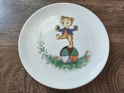 Retro labdás macis kistányér Kahla porcelán