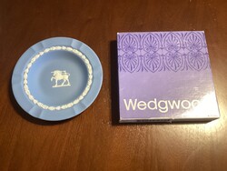 Wedgwood kék Jasperware kerámia dísztál