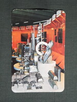Card Calendar, Budapest, Hungarian Aluminum Industry Company, 1977 (auction)