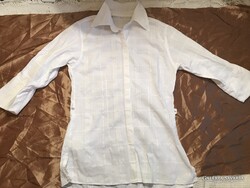 BLÚZ - PAMUT - mell - 88 cm - hossz - 68 cm - HIBÁTLAN