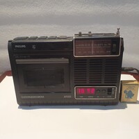 Retro philips AR 080 sétálómagnó boombox hi-fi szocreál b2