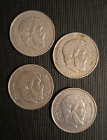 Ezüst 5 Forint,  1947-es, 4db! Ár/db! Képeken jól látható állapotban!