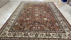 4407 HATALMAS Hindu Kashan Kézi gyapjú perzsa szőnyeg 249X352CM
