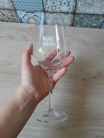 Fehérboros pohár (Rozé Riseling Jazz napok felirattal)