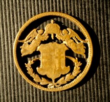 Ritkaság!  1868 KB, 4 Krajcár,  gyönyörűen kivágott!  Képeken jól látható állapotban!