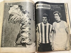 Retro, Labdarúgás magazin 1974-75 lapszámok könyvkötésben