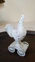 Vintage kakas figura,kerekeken