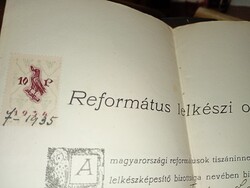 Református Lelkészi oklevél