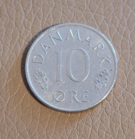 Dánia 10 öre, 1975