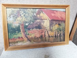 For sale is a flawless painting made with the oil-on-wood technique with the mark of Maróthi Major Jenő.
