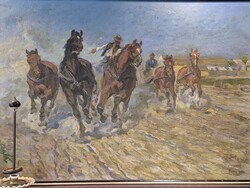 Benyovszky festmény 150cm
