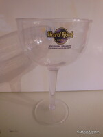 HARD ROCK HOTEL ORLANDÓ - 26 x 16 cm - PLEXI  POHÁR - HIBÁTLAN
