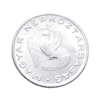 Magyarország,10 fillér 1955 EF aluminium