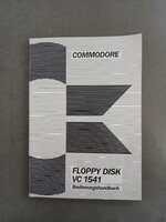 Floppy Disk VC 1541 Bedienungshandbuch Commodore (német nyelvű útmutató)