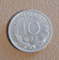 Dánia 10 öre, 1968