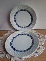 2 db.Bavaria  Schirnding, porcelán süteményes  tányér,kosár fonás mintával, nagyon szép állapotban.