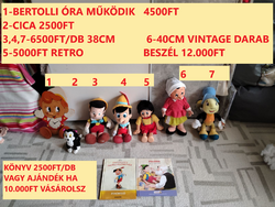 PINOKKIÓ PINOCCHIO PLÜSS ÁR A KÉPEN