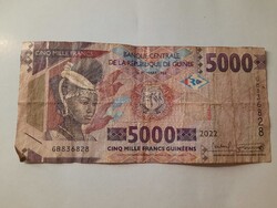 Guinea - 5000 Frank (2022)
