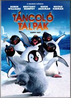 Táncoló talpak (2006) DVD animációs film - papír slipcase díszdobozzal szép állapotban