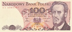 100    Złoty   1986   Lengyelország  A képen látható Szép Új állapotban
