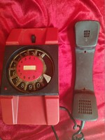 Vintage, különleges forgótárcsás telefon