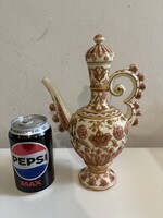 Gyönyörű Zsolnay  rózsaszín perzsa kiöntő