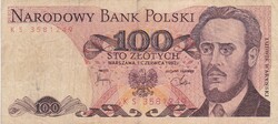 100   Złoty  1982   Lengyelország  A képen látható állapotban