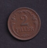2 Fillér 1940 BP.