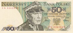 50 Złoty 1986 Poland - In Beautiful New Condition as Shown