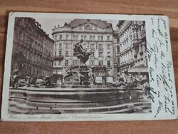 Ausztria, Bécs, Grand Hotel, Rafael Donnerbrunnen (Donner-kút) , kb 1925-ös évek