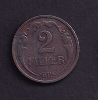 2 Fillér 1938 BP.