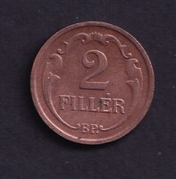 2 Fillér 1938 BP.