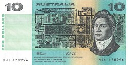 10 Dollar 1991 Australia B.W. Fraser and A.S. Cole Beautiful